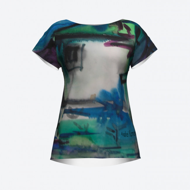 House - Cotton T-shirt by Embargo Wear