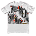 Various- White Cotton T-shirt by Embargo Wear