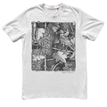 Society- White Cotton T-shirt by Embargo Wear