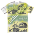 InLove- White Cotton T-shirt by Embargo Wear