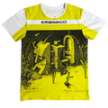 Cool Cool Cool - White Cotton T-shirt by Embargo Wear