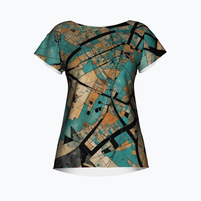 Area - Cotton T-shirt by Embargo Wear